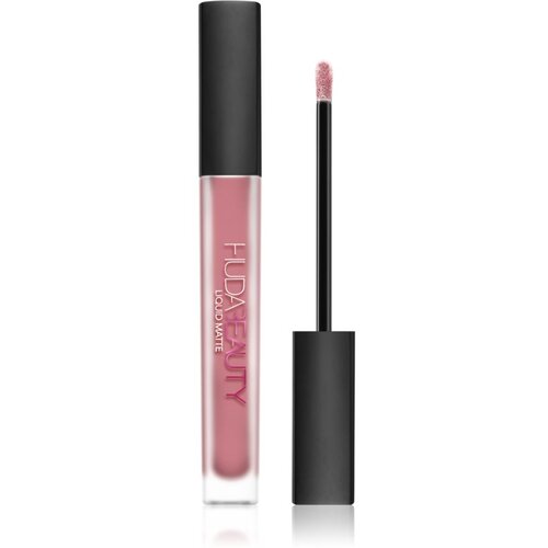 Huda Beauty Liquid Matte Lipstick Ultra-Comfort dugotrajni ruž za usne s mat efektom nijansa Famous 4,2 ml Slike