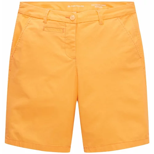 Tom Tailor Chino hlače oranžna