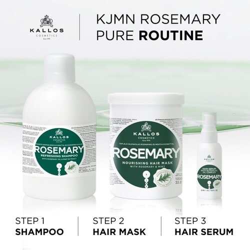 Kallos KJMN Professional Rosemary čistilni &amp;scaron;ampon 1000 ml Slike