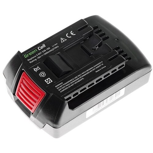 Green cell Baterija za Bosch BAT609 / BAT609G / BAT618 / BAT618G, 18 V, 1.5 Ah Cijene