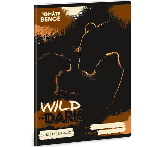 Ars Una Wild in the dark bilježnica s linijama za 3. razred 12-32 A5 Cijene