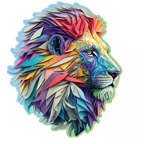 WOODEN CITY Modern Lion Wooden Puzzle L (250 delova) Cene