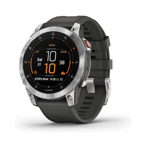Garmin &amp;scaron;portna ura epix gen 2 silver antracitno siva Slike