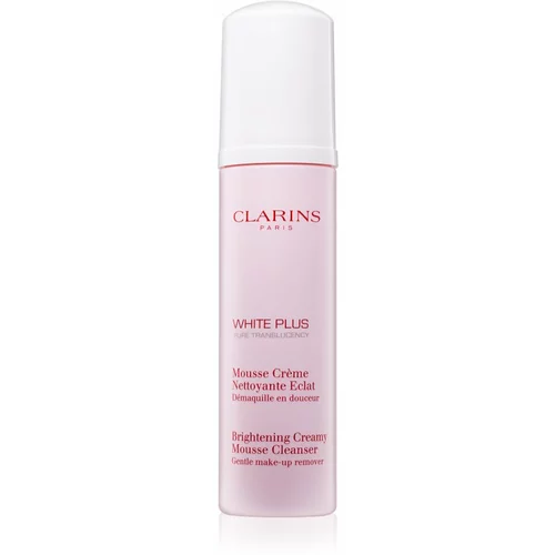 Clarins White Plus Pure Translucency Brightening Creamy Mousse Cleanser pjena za čišćenje za sve tipove kože 150 ml