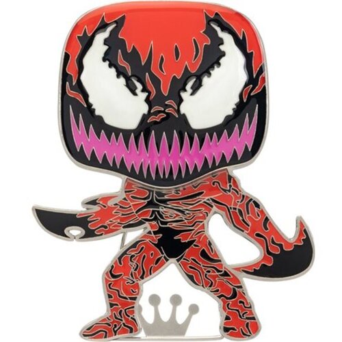 Funko Venom Carnage Large Enamel Pop! Pin, (20499399) Slike