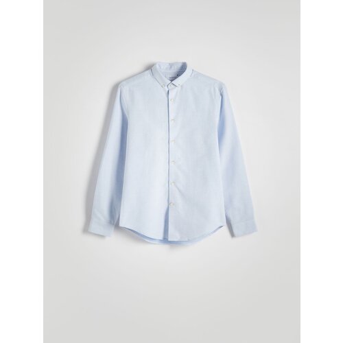 Reserved navadna srajca regular fit - modra Cene
