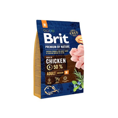 BRIT Premium by Nature Brit PN Dog Adult Medium 3 kg Slike