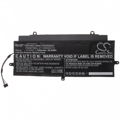 VHBW Baterija za Toshiba Kirabook Kira-101 / Kira-102, 3300 mAh Slike
