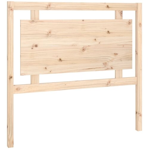 Maison Chic posteljno vzglavje - vzglavna omarica - nočna omarica 105,5x4x100 cm trdna borovina, (21705096) Slike