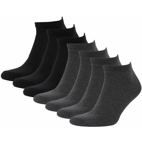 Defacto Men's Cotton 7-Pack Short Socks Slike