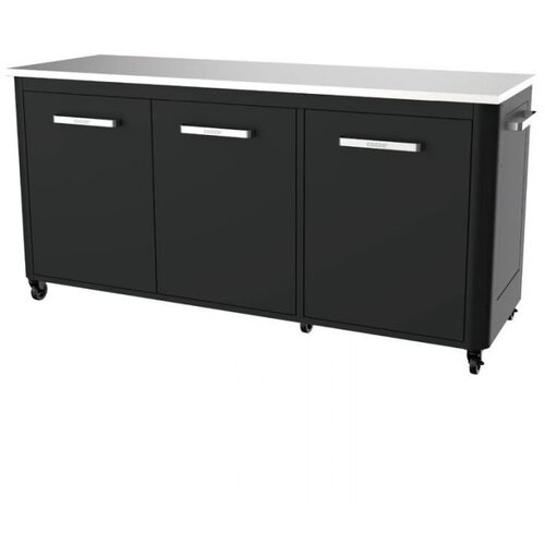 Cozze miza z inox polico 180x60x2,8 cm 90528, (20786297) Cene