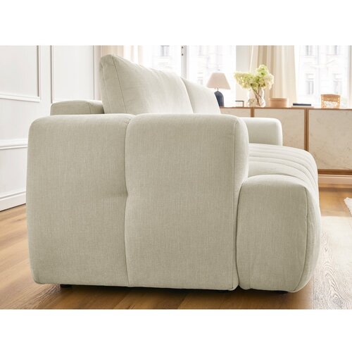 Bobochic Paris Bež sklopiva/s prostorom za odlaganje sofa 251 cm Fuji &amp;ndash; Slike
