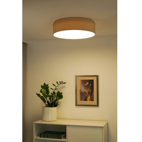  Duolla - LED plafonsko svetlo CORTINA LED/26W/230V, prečnik 30 cm, 4000K, bež Slike