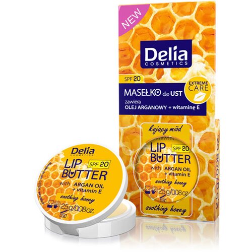 Delia Balzam za usne sa Arganovim uljem + Vitaminom E, Umirujući med Cene