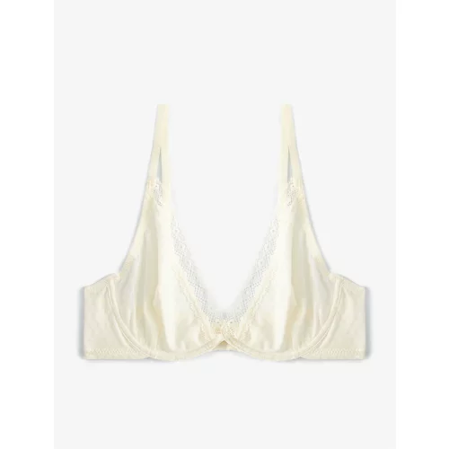 Koton Underwire Seamless Bra with Lace Detail