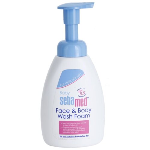 Sebamed Baby Wash vrlo nježna emulzija za umivanje za tijelo i kosu 400 ml Slike