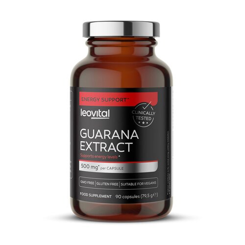 Leovital Guarana Extract, 90 kapsul, (20500509) Cene