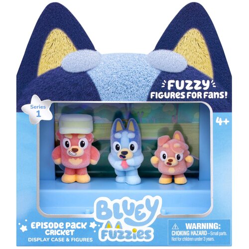 MOOSE ENTERPRISE Bluey Fuzzies set od 3 komada - Cricket Slike