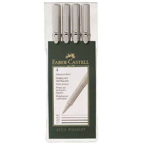 Faber-Castell pigment set 0.1 - 03-05-07 mm ( pigment - FABER CASTELL) Slike
