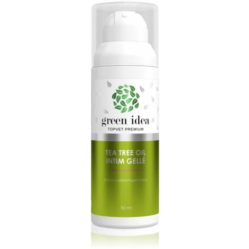 Green Idea Tea Tree Oil Intim gellé nežni gel za umivanje za intimne predele 50 ml