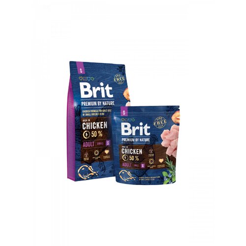 Brit Hrana za pse - Piletina Adult S 1kg Cene
