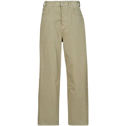 PepeJeans Jeans straight BARREL JEANS UHW Kaki Cene