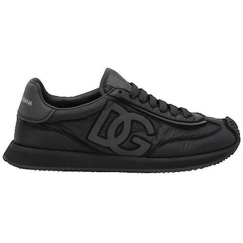 D&amp;amp;g Nizke superge Baskets Dolce Gabbana DG CUSHION noir Črna Slike