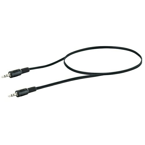 SCHWAIGER Audiokabel (2 x TRS utikača 3,5 mm, Crne boje, Duljina: 0,75 m) Cijene