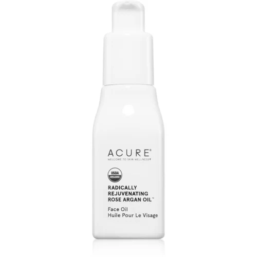 ACURE Radically Rejuvenating Rose Argan Oil ulje za lice, tijelo i kosu 30 ml