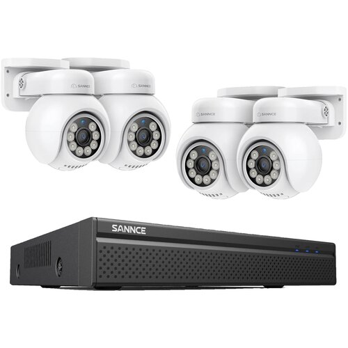 Oem Sistem varnostnih kamer, 4K ločljivost, kamere s premikanjem in nagibom -4KOS 0TB, (5000137531) Cene