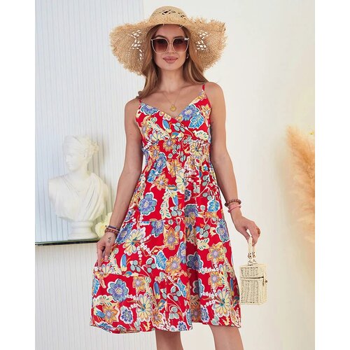 Resti Women&amp;#039;s cotton floral dress Slike