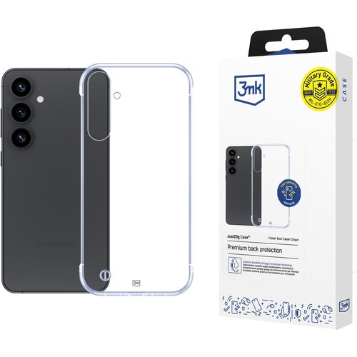 3mk JUST20G CLEAR CASE ZA SAMSUNG GALAXY S25+ TANEK ZA&Scaron;ČITNI OVITEK ZA TELEFON, (5000345490) Cene