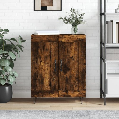 vidaXL Komoda boja dimljenog hrasta 69 5x34x90 cm konstruirano drvo Cene