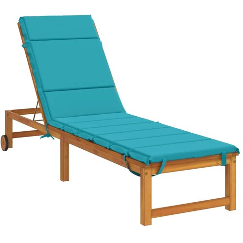  Jastučić za ležaljku GEMERT 100% poliester Tirkizna - Tirkizna 200 x 55 x 3 cm Poliester Slike