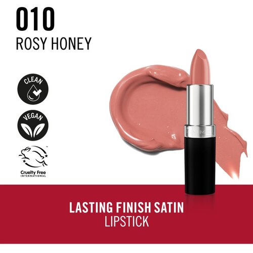 Rimmel London Lasting Finish dolgoobstojna &amp;scaron;minka odtenek 010 Rosy Honey 4 g Slike