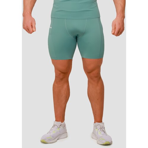 GymBeam Kompresijske kratke hlače Mid Blue Cijene