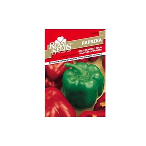  Paprika Kalifornijsko Čudo Royal Seeds Cijene