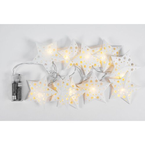 Tutumi Svjetla za božićno drvce Garland LED papirnate zvijezde CD008 Slike