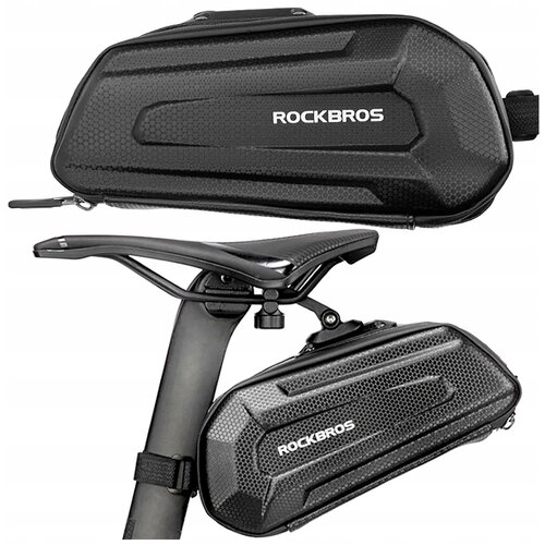 ROCKBROS sedežna torba za kolesarski sedež 1,8L durable črna, (21994325) Slike