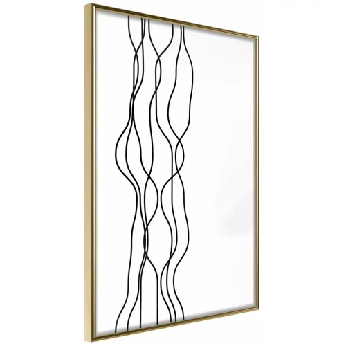  Poster - Wavy Lines 20x30