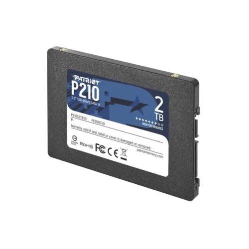 Patriot SSD, 2TB, 2.5", P210SATA 3, 520/430 MB/s Cijene