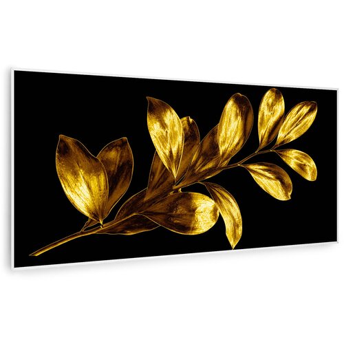 Klarstein Wonderwall Air Art Smart, infrardeč grelnik, zlat list, 120 x 60 cm, 700 W Cene