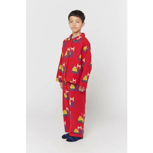 Bobo Choses Otroška pižama rdeča barva