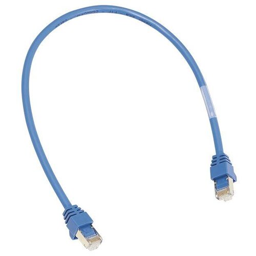 HAGER ZZ45WAN150 patch kabel 1,5m moder z 2xRJ45 priključkom za WAN aplikacijo ZZ45WAN150 RJ45 omrežni kabel 1.5 m modra 1 kos, (20693530) Slike