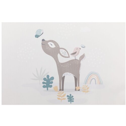 Fillikid Podloga za previjanje trda 47x80x10 cm, Deer Slike