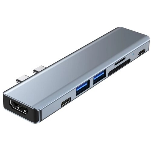 TECH-PROTECT V5-HUB ADAPTER 7IN1 GREY Cene