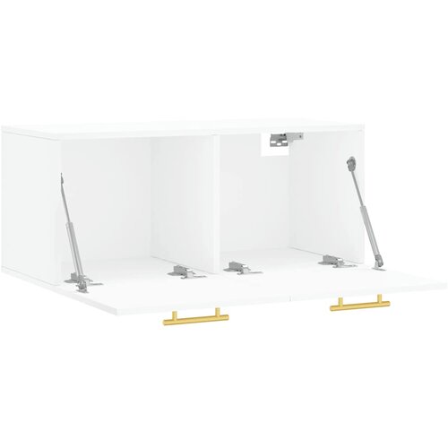  Zidni ormarić bijeli 80 x 36,5 x 35 cm konstruirano drvo Bijela 80 x 36.5 x 35 cm Slike