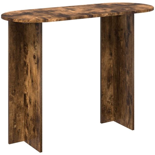  Konzolna stolica s pohranom Dimljeni hrast 100 x 39,5 x 75 cm Cijene