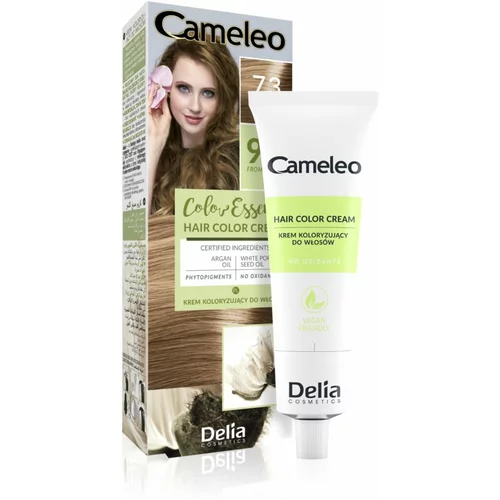 Delia Cosmetics Cameleo Color Essence barva za lase v tubici odtenek 7.3 Hazelnut 75 g