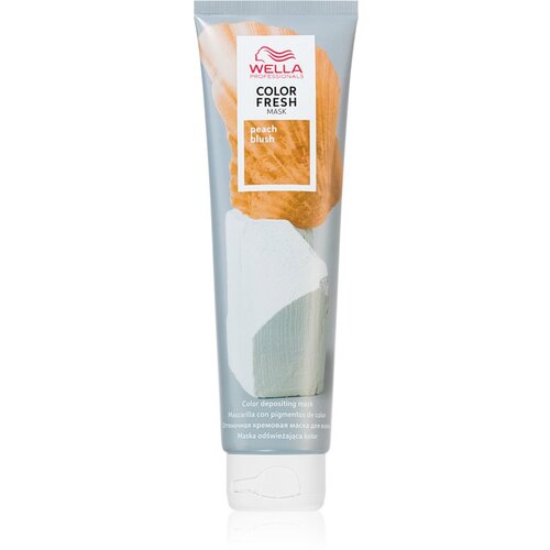 Wella Professionals Color Fresh barvna maska za vse tipe las Peach Blush 150 ml Slike